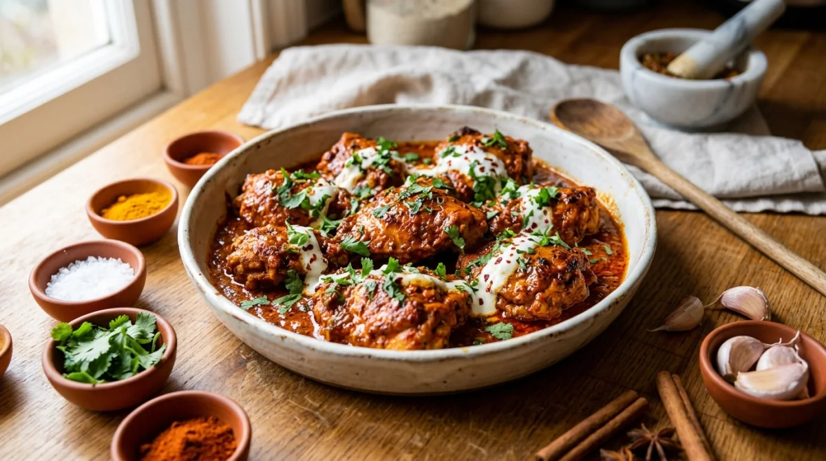 Poulet tandoori au four avec marinade maison et bonnes épices